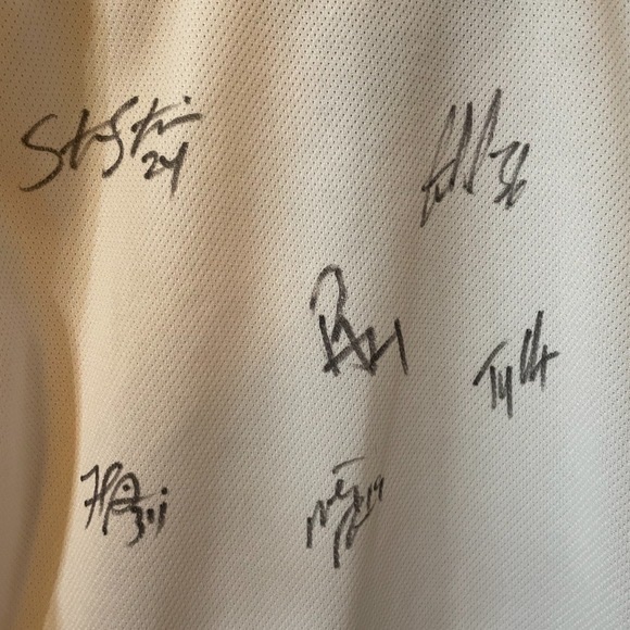 Signed EDMONTON OILERS autographed youth jersey NHL Pro Player - Picture 8 of 9